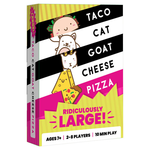 Picture of Taco Cat Goat Cheese Pizza: Ridiculously Large Edition